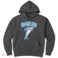 Sharks Hug With Their Mouth Hoodie thumb 0