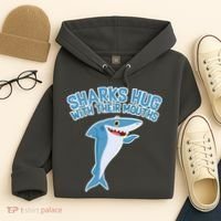 Sharks Hug With Their Mouth Hoodie thumb 4