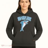 Sharks Hug With Their Mouth Hoodie thumb 5
