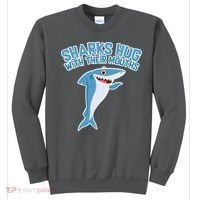 Sharks Hug With Their Mouth Sweatshirt thumb 0