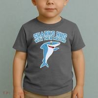Sharks Hug With Their Mouth Toddler T-Shirt thumb 2