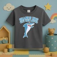 Sharks Hug With Their Mouth Toddler T-Shirt thumb 3