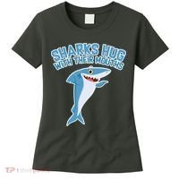 Sharks Hug With Their Mouth Women's T-Shirt thumb 0