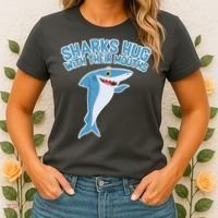Sharks Hug With Their Mouth Women's T-Shirt thumb 2
