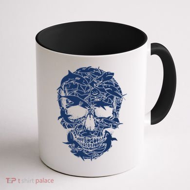 Sharks of Death Coffee Mug back