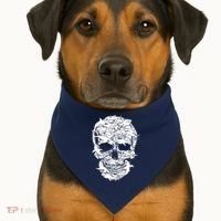 Sharks of Death USA-Made Doggie Bandana thumb 1
