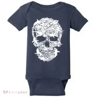 Sharks of Death Baby Bodysuit thumb 0