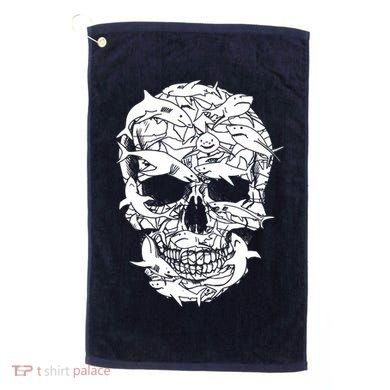 Sharks of Death Golf Towel
