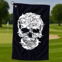 Sharks of Death Golf Towel thumb 1