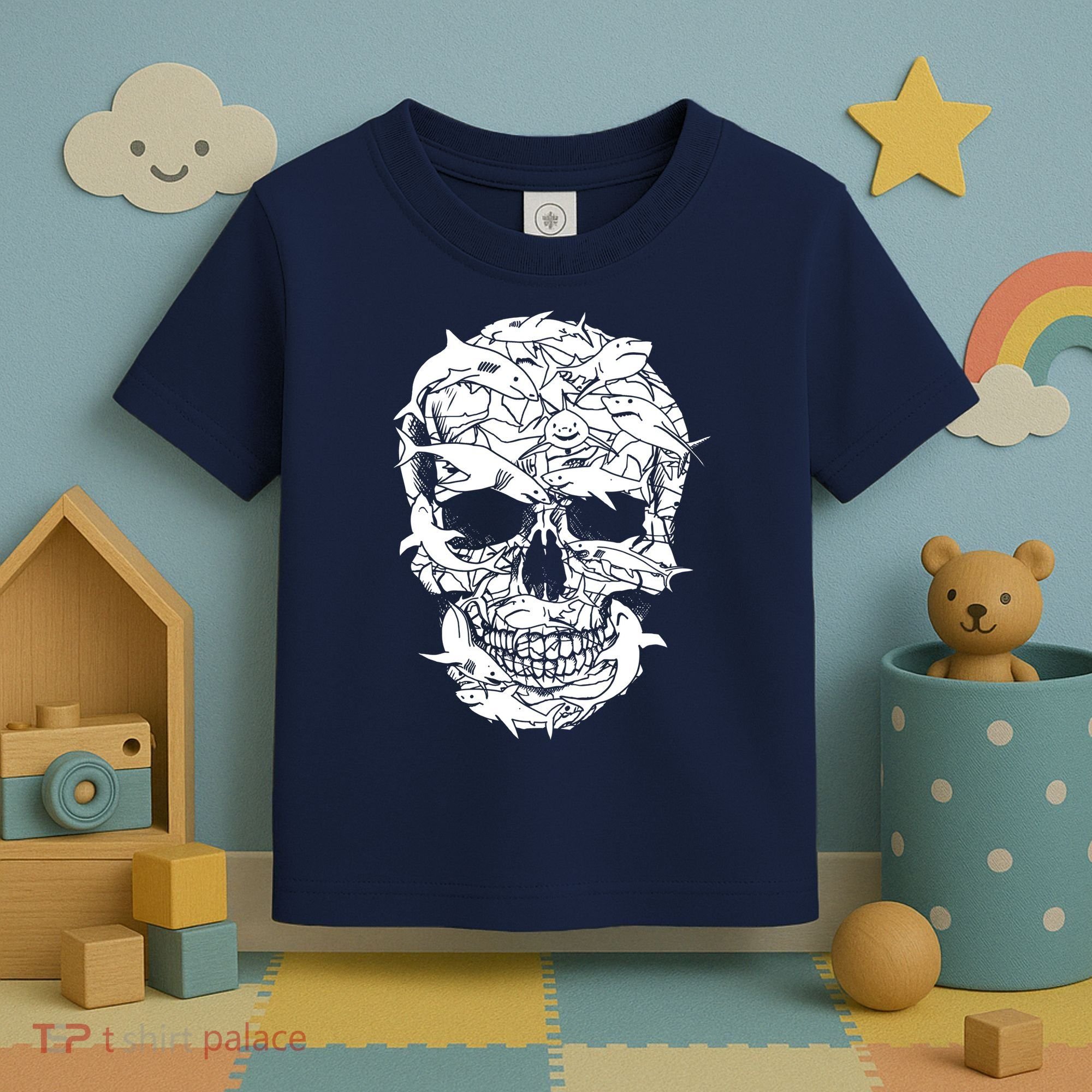 Sharks of Death Toddler T-Shirt