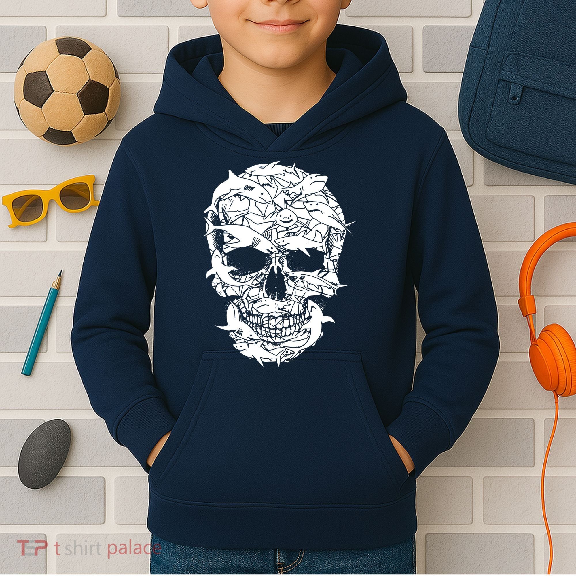 Sharks of Death Kids Hoodie