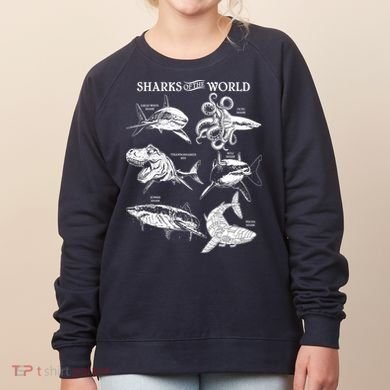 Sharks Of The World Women's Sweatshirt