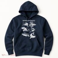 Sharks Of The World Hoodie thumb 0