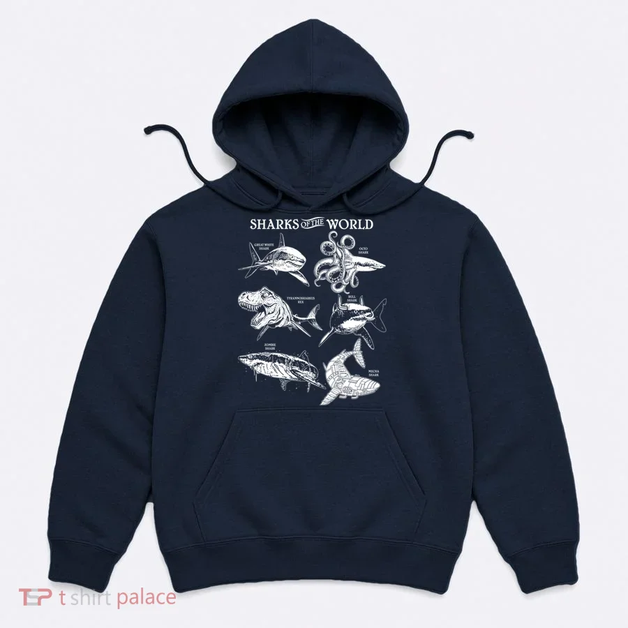 Sharks Of The World Hoodie
