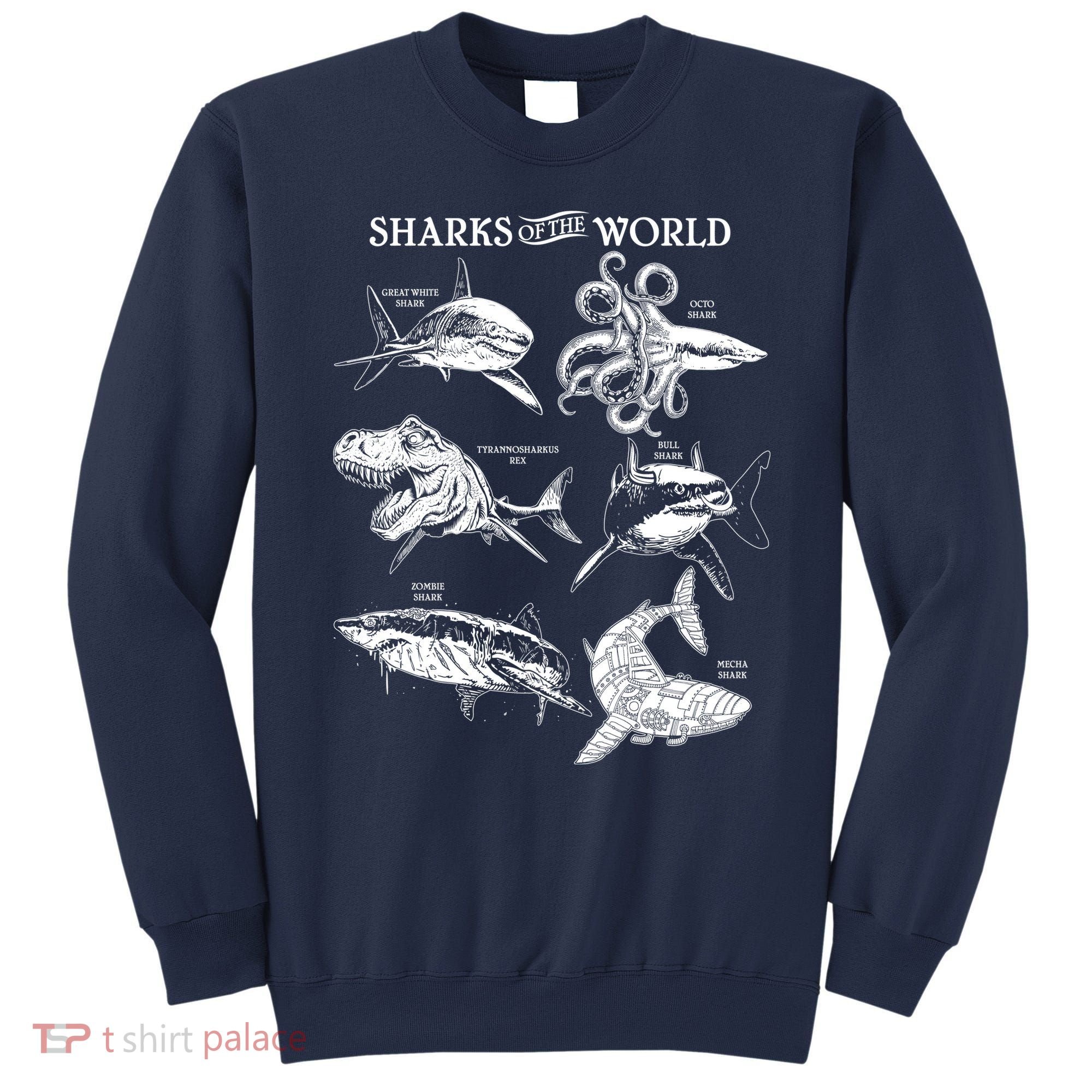 Sharks Of The World Sweatshirt