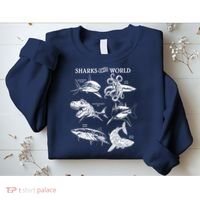 Sharks Of The World Sweatshirt thumb 2