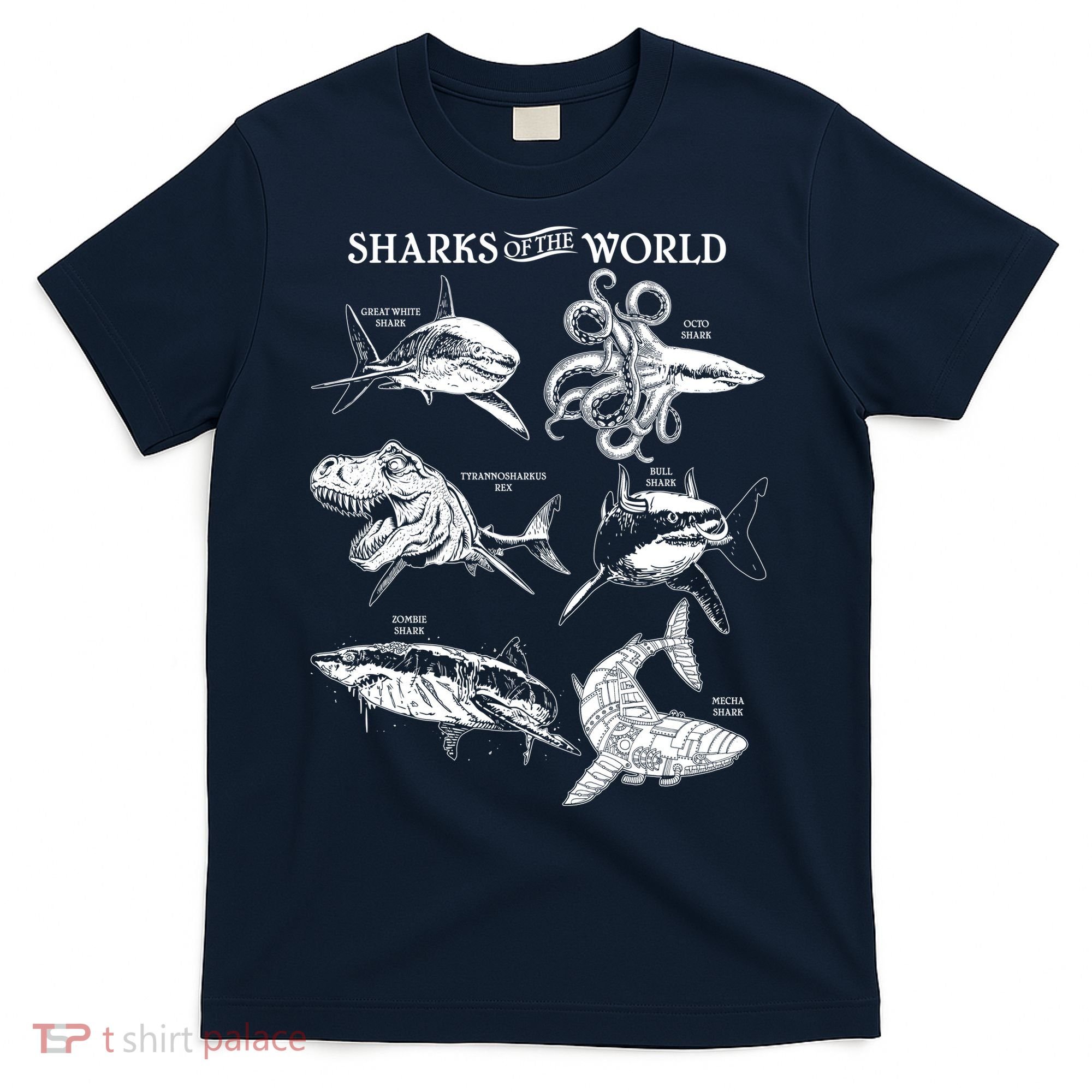 Sharks Of The World T-Shirt