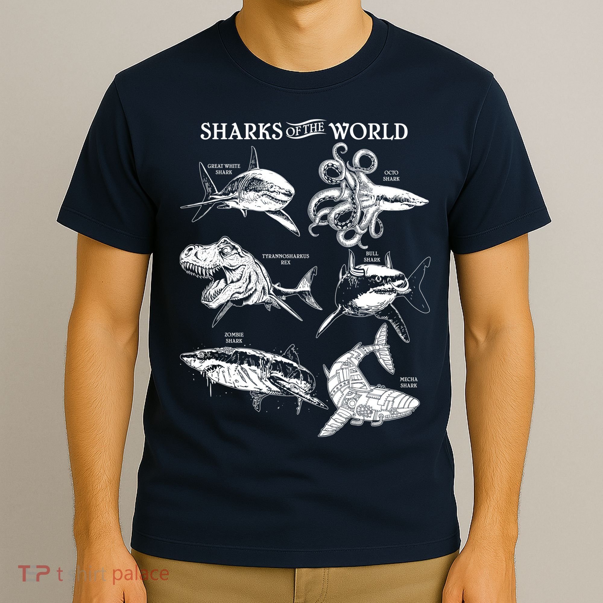 Sharks Of The World T-Shirt
