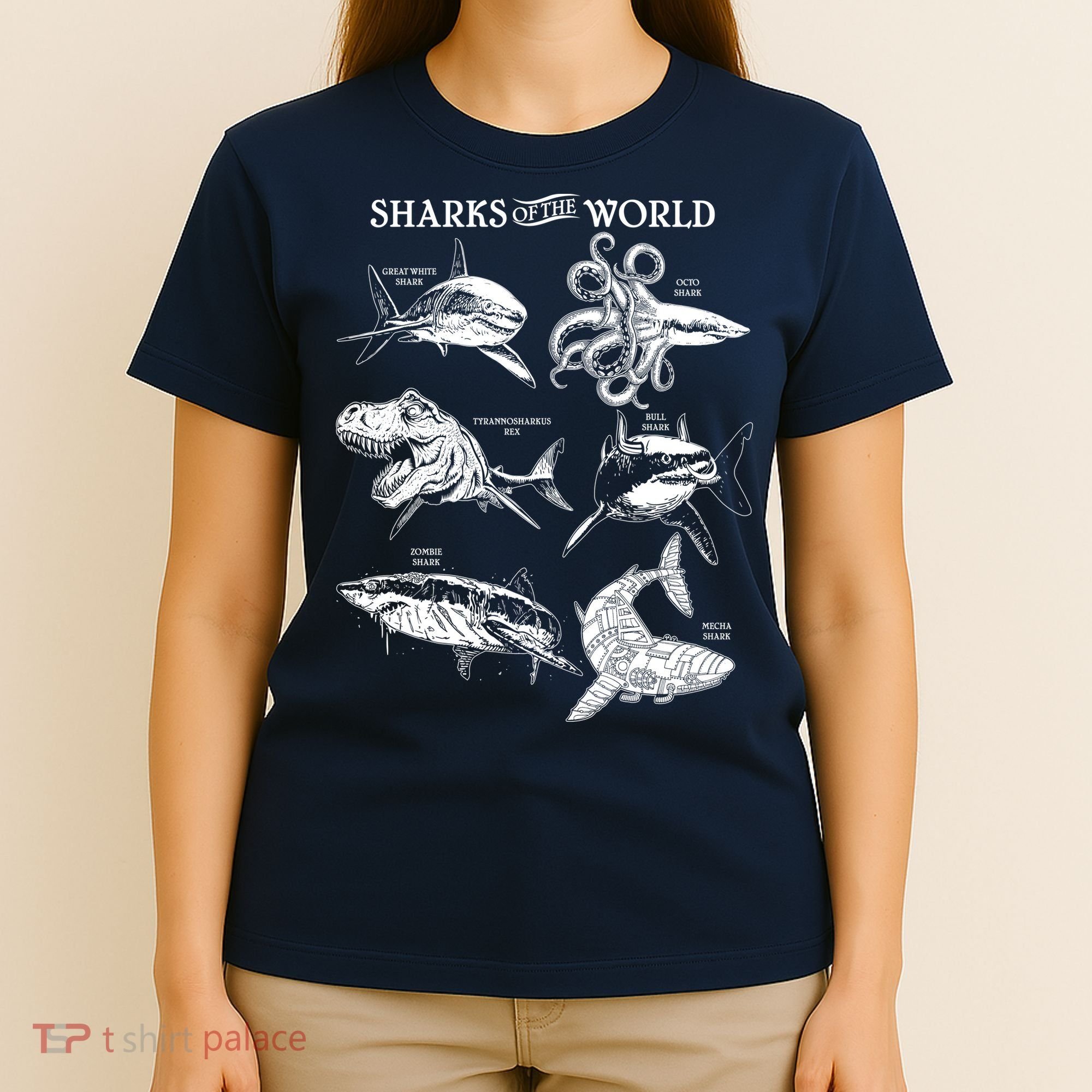 Sharks Of The World T-Shirt