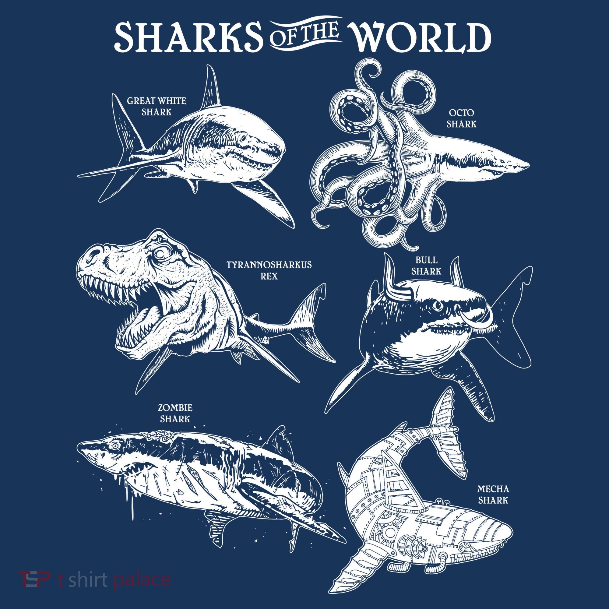 Sharks Of The World Beanie