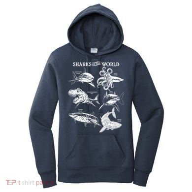 Sharks Of The World Women's Hoodie