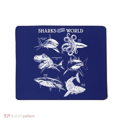 Sharks Of The World Mousepad