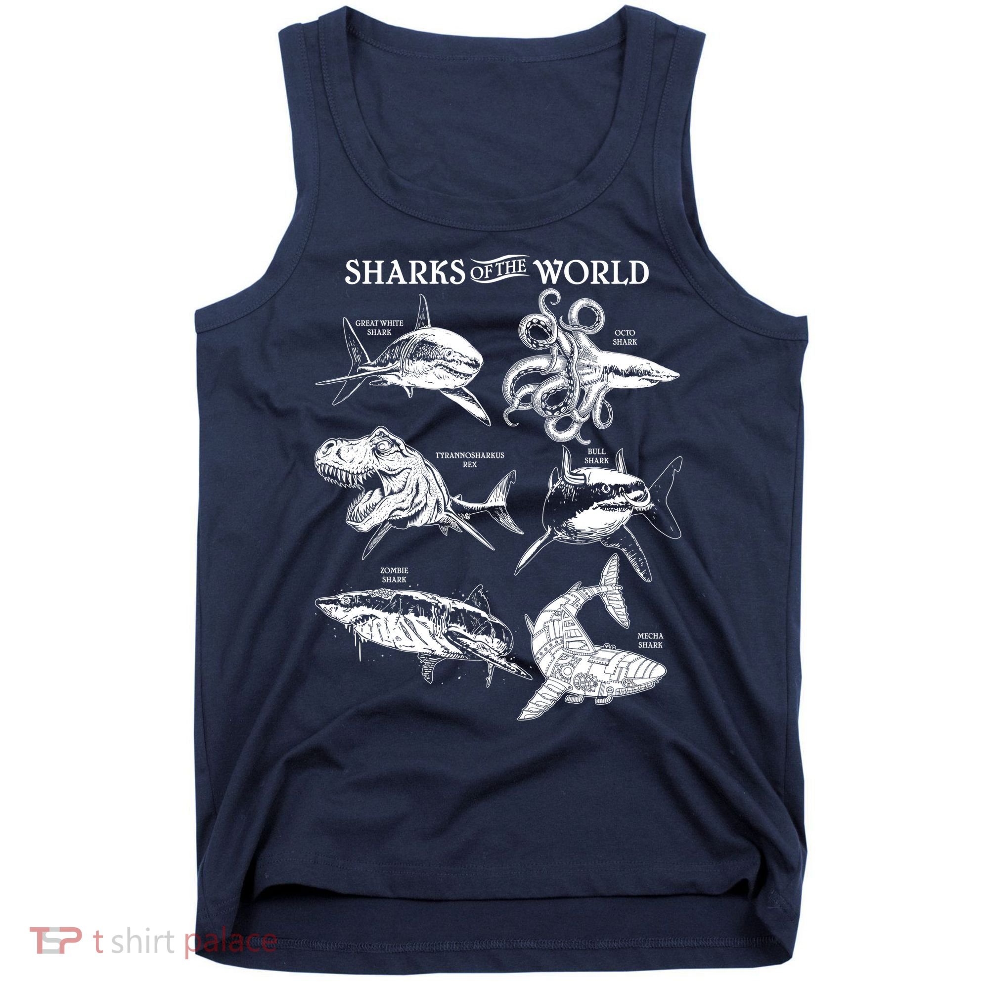 Sharks Of The World Tank Top
