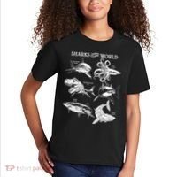 Sharks Of The World Kids T-Shirt thumb 2