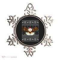 Santa Hat Bald Eagle Xmas Lighting Ugly Bald Eagle Christmas Gift Ornament thumb 0