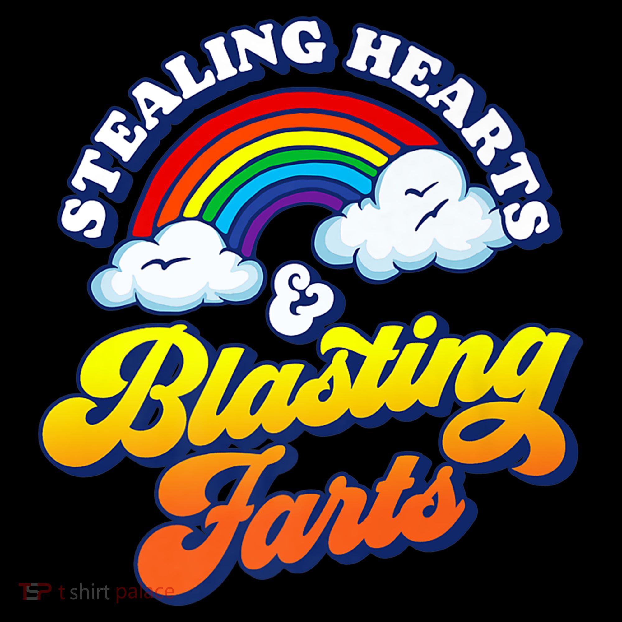 Stealing Hearts Blasting Farts Gift Funny Rainbow Valentines Gift Coffee Mug