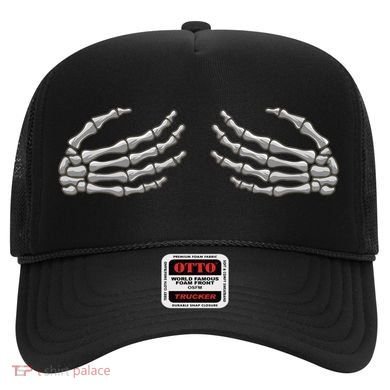Skeleton Hands Breast Halloween Hat