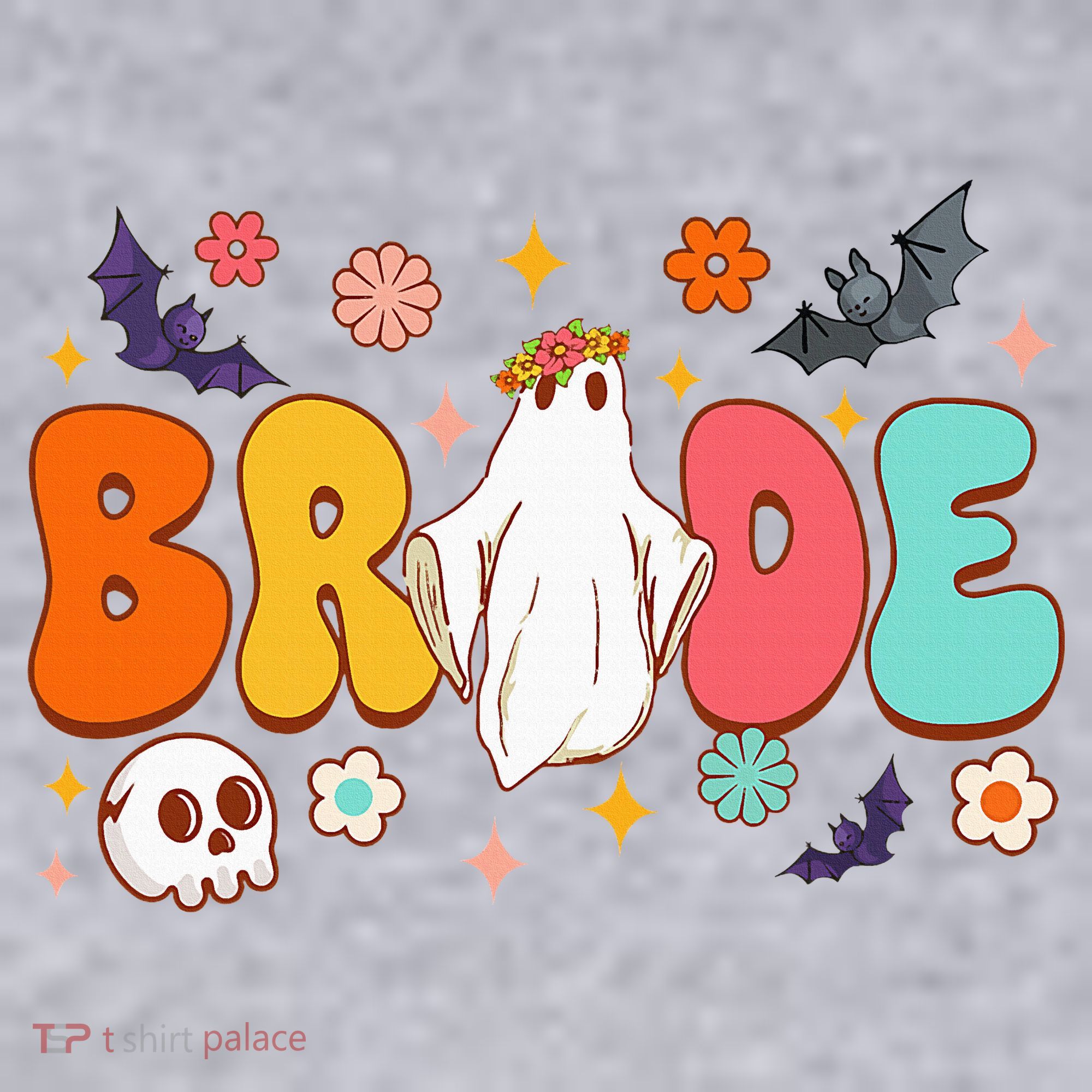 Spooky Halloween Bride To Be Bachelorette Party Matching Women's Sweatshirt