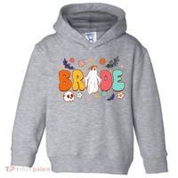 Spooky Halloween Bride To Be Bachelorette Party Matching Toddler Hoodie thumb 0