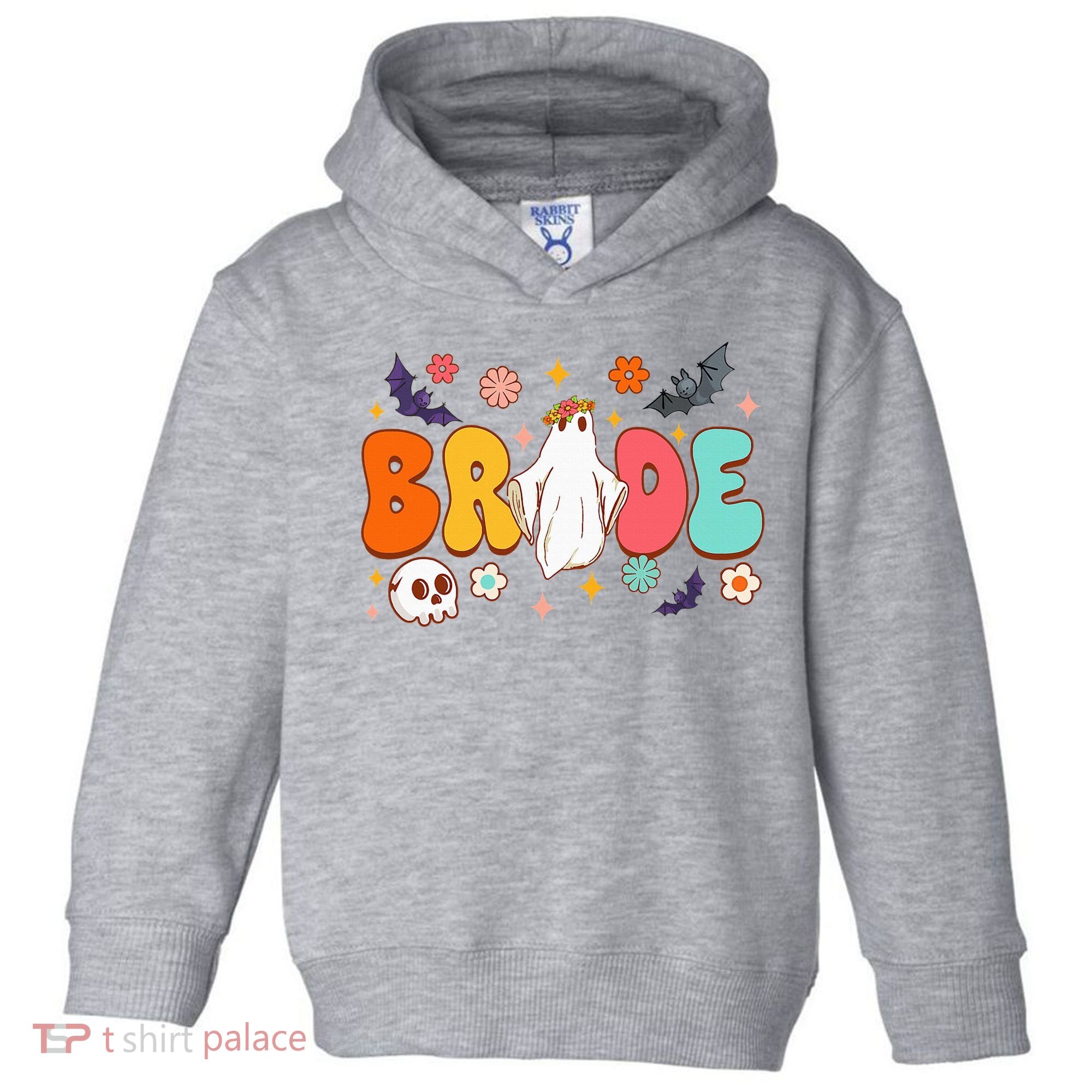 Spooky Halloween Bride To Be Bachelorette Party Matching Toddler Hoodie