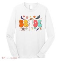 Spooky Halloween Bride To Be Bachelorette Party Matching Long Sleeve Shirt thumb 0