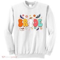 Spooky Halloween Bride To Be Bachelorette Party Matching Sweatshirt thumb 0