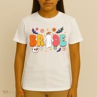 Spooky Halloween Bride To Be Bachelorette Party Matching T-Shirt thumb 4