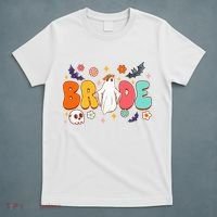 Spooky Halloween Bride To Be Bachelorette Party Matching T-Shirt thumb 5