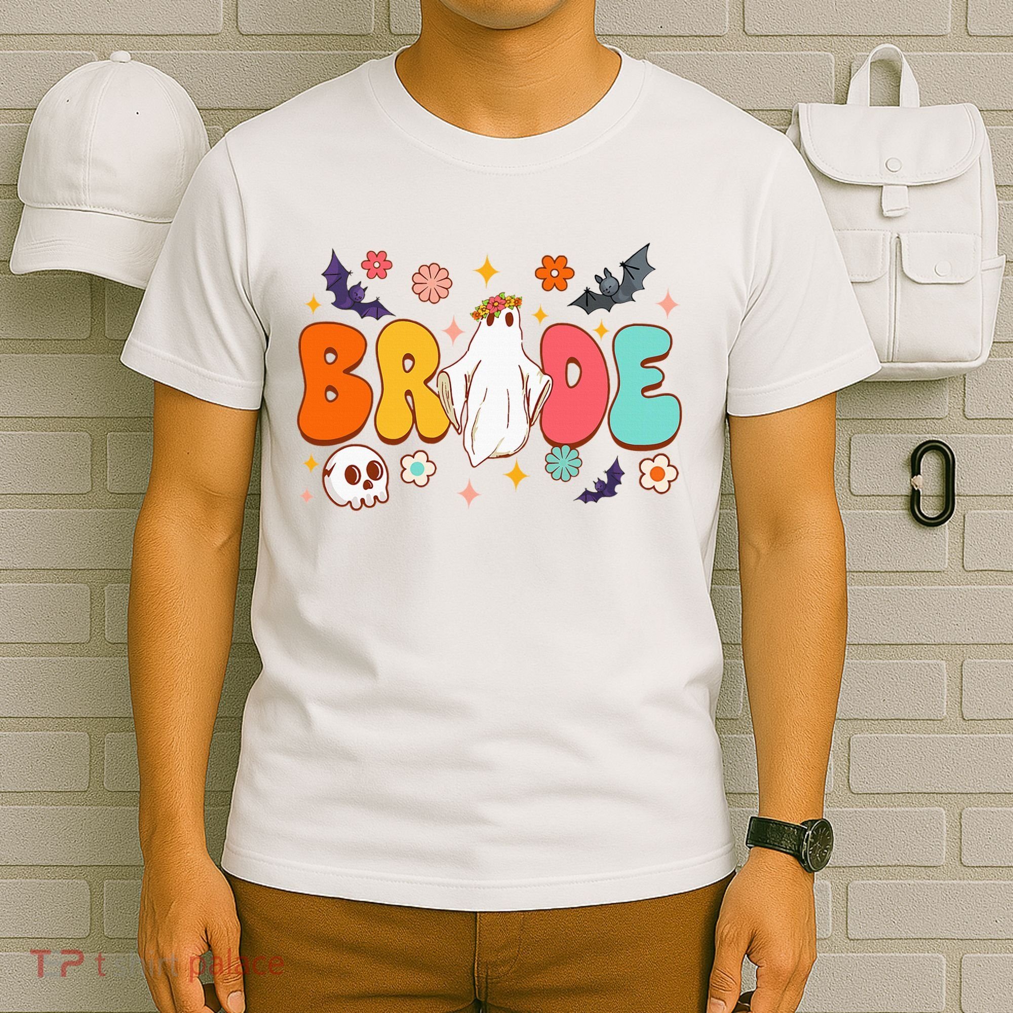Spooky Halloween Bride To Be Bachelorette Party Matching T-Shirt
