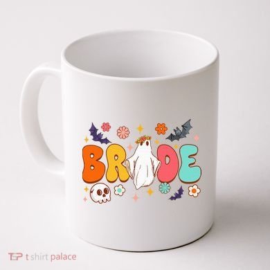Spooky Halloween Bride To Be Bachelorette Party Matching Coffee Mug
