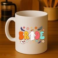 Spooky Halloween Bride To Be Bachelorette Party Matching Coffee Mug thumb 4