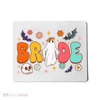 Spooky Halloween Bride To Be Bachelorette Party Matching Mousepad thumb 0