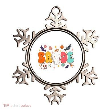 Spooky Halloween Bride To Be Bachelorette Party Matching Ornament