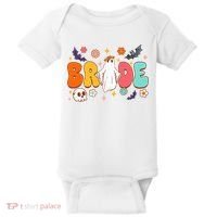 Spooky Halloween Bride To Be Bachelorette Party Matching Baby Bodysuit thumb 0