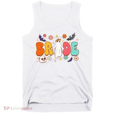Spooky Halloween Bride To Be Bachelorette Party Matching Tank Top
