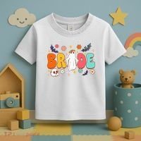 Spooky Halloween Bride To Be Bachelorette Party Matching Toddler T-Shirt thumb 3