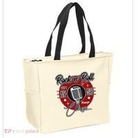 Sock Hop Clothes 50s Greaser Doo Wop Retro Rockabilly 1 Tote Bag thumb 2