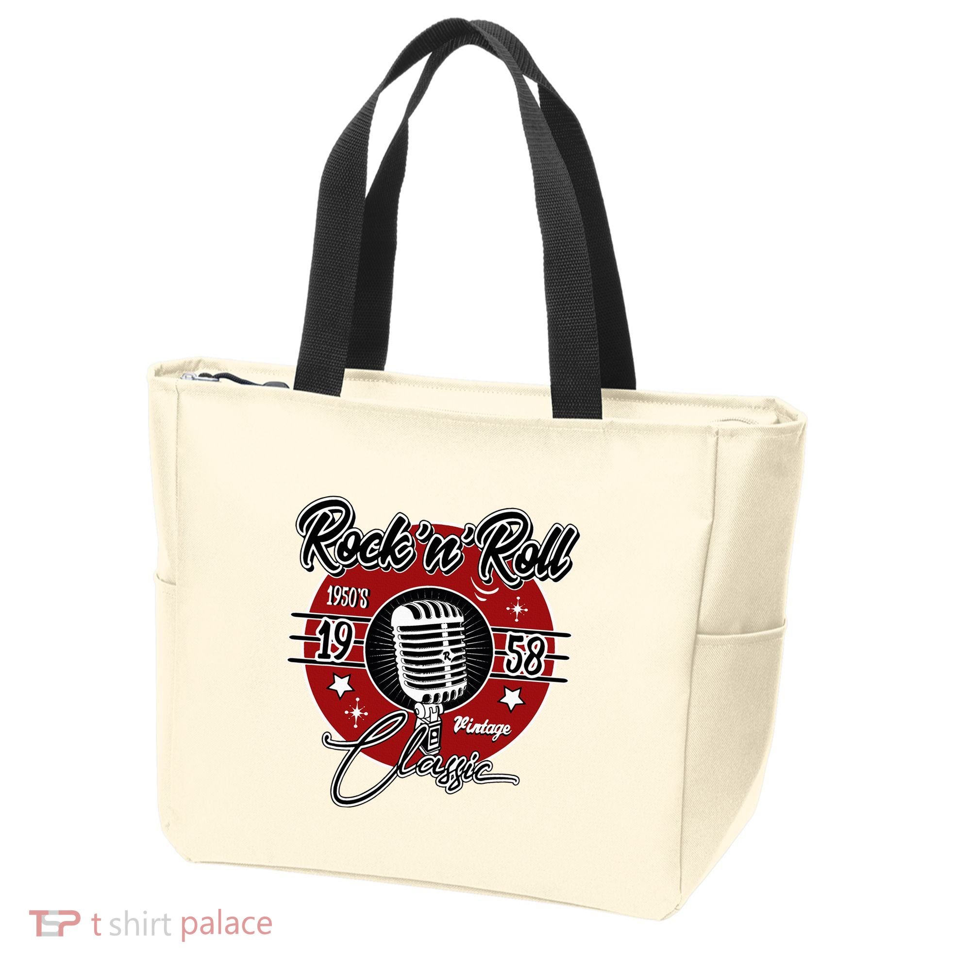 Sock Hop Clothes 50s Greaser Doo Wop Retro Rockabilly 1 Tote Bag