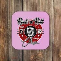 Sock Hop Clothes 50s Greaser Doo Wop Retro Rockabilly 1 Coaster thumb 0