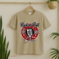 Sock Hop Clothes 50s Greaser Doo Wop Retro Rockabilly 1 T-Shirt thumb 2